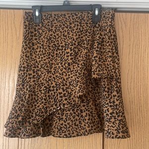 Alter’d State leopard print skirt